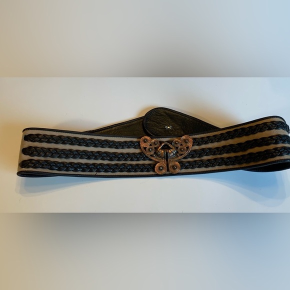 Fashion belt, leather - Picture 1 of 10